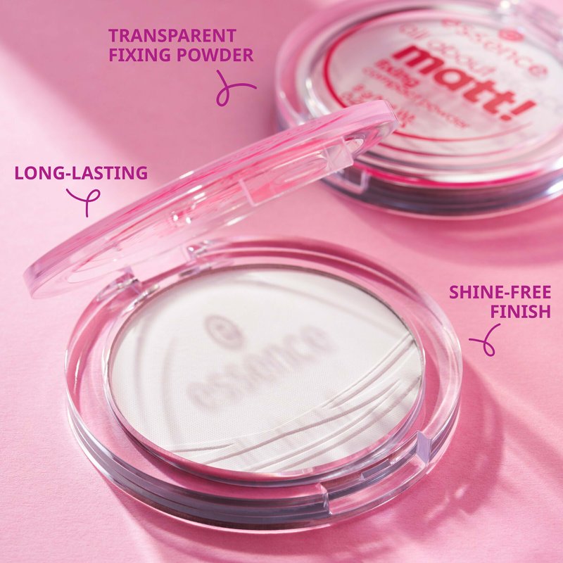 Mattifying Face Powder - Long-Lasting Compact Formula