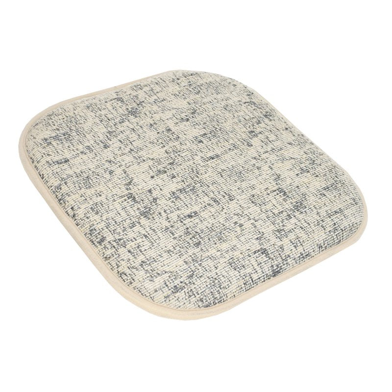 Memory Foam No Slip Chair Pad Cushion - 16x16, 12-Pack, Cream Blue