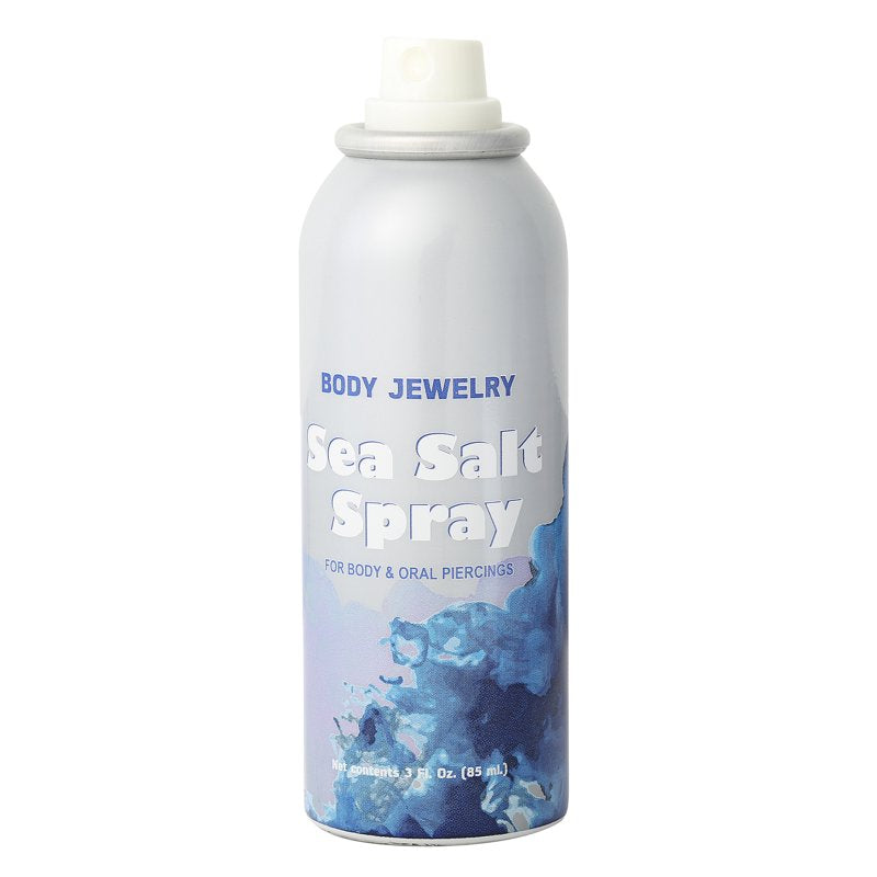 Piercing Aftercare Sea Salt Spray - Gentle Saline Piercing Cleanser 3 Oz