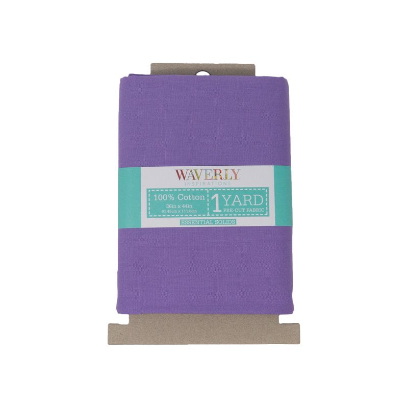 Purple Cotton Fabric 1 Yard Pack for Quilting & Sewing - 44" Wide