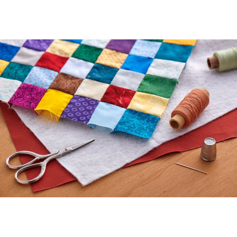 Fusible Fleece Fabric White 45 Inch for Quilting and Craft Projects
