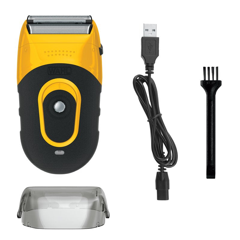 Compact Rechargeable Lithium Ion Flex Foil Shaver for Men - 60 Min Runtime