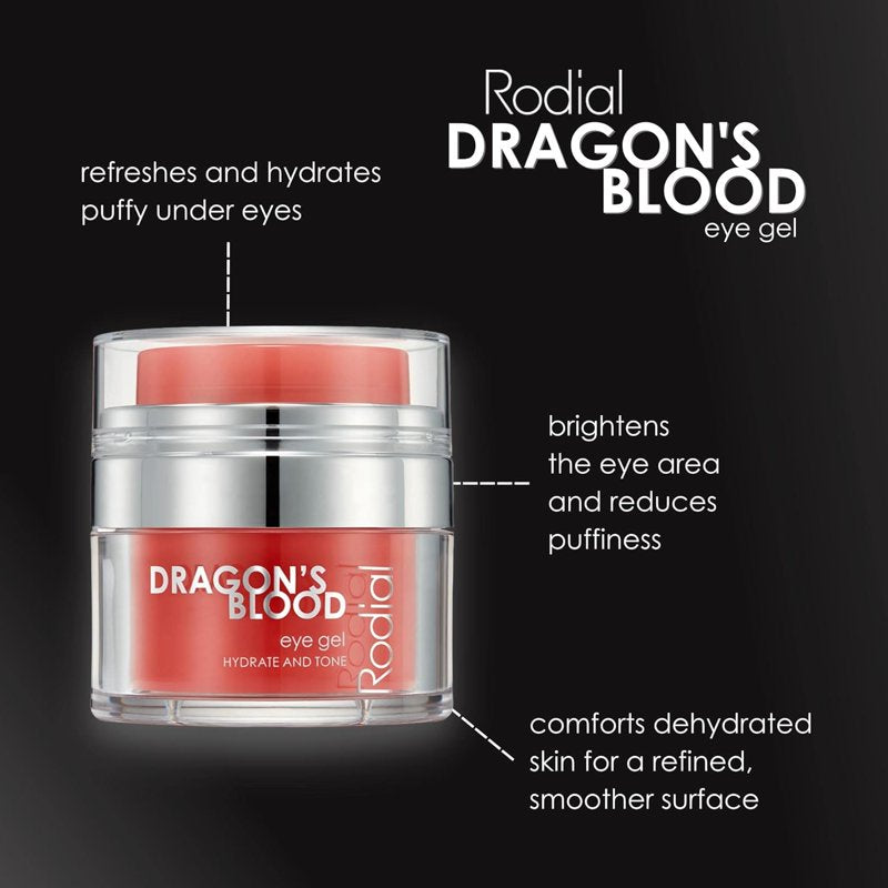 Dragons Blood Eye Gel Serum for Hydration and Puffiness, 15ml