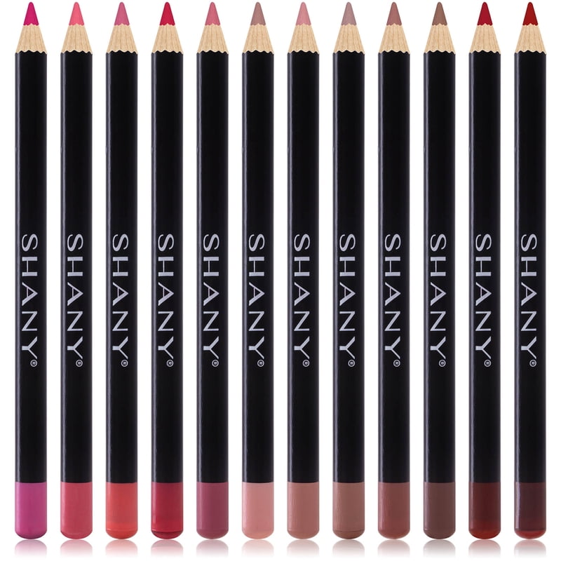 Matte Lip Liner Pencil Set - 12 Piece Long-Lasting Vegan Makeup Collection