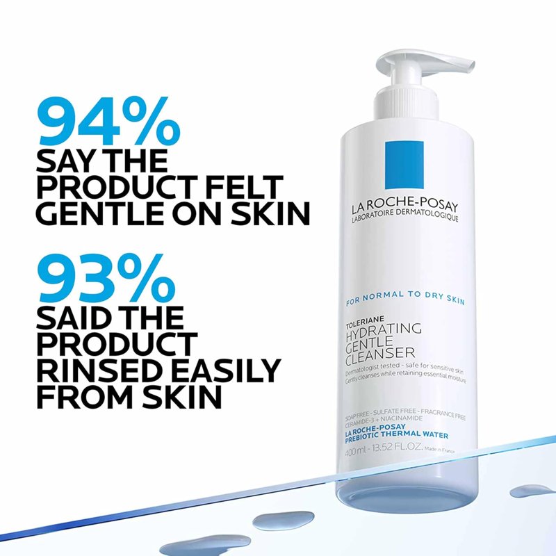 Gentle Hydrating Face Cleanser for Sensitive Skin - Multiple Sizes