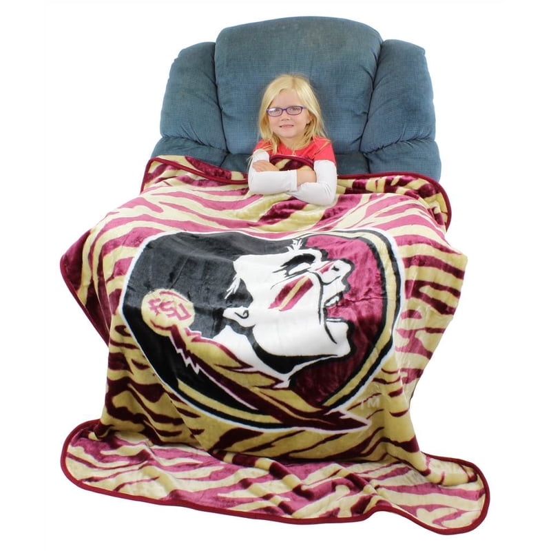 Florida State Seminoles Comfy Raschel Throw Blanket - 60x50 Inches Variation