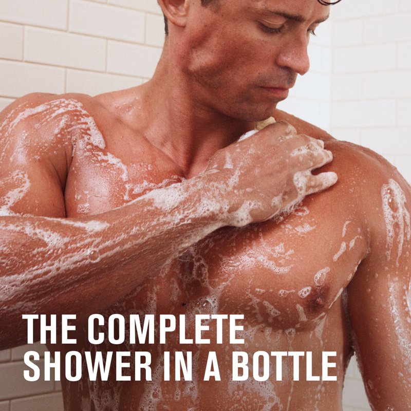 Men's 3-in-1 Body Wash, Shampoo & Conditioner - Sandalwood Scent