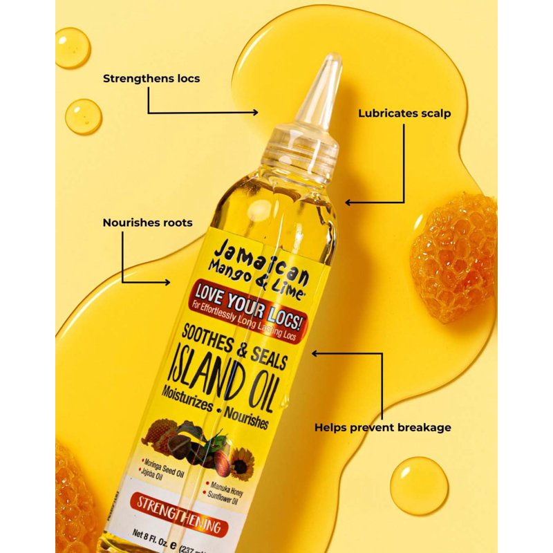 Nourishing Island Oil Hair Treatment - 8 fl oz - All Hair Types