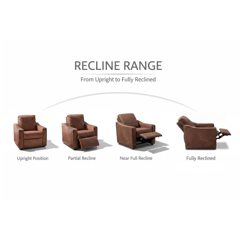 Power Recliner Chair with Push-Button Control - Multiple Colors