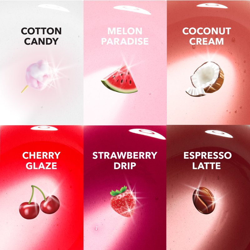 Hydrating Jelly Lip Oil - Coconut Cream Rosy Nude Tint 0.2 fl oz