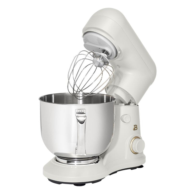 5.3 Qt Stand Mixer - White Icing with Flat Beater & Whisk