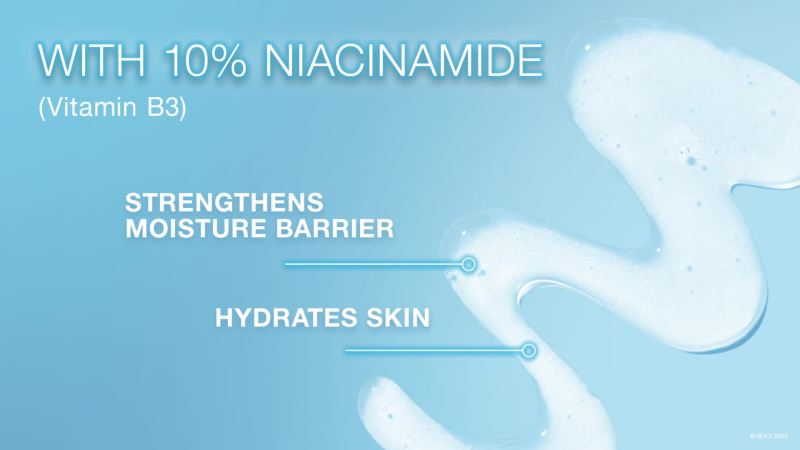 10% Niacinamide Face Serum with Hyaluronic Acid for Hydrated, Even Skin Tone