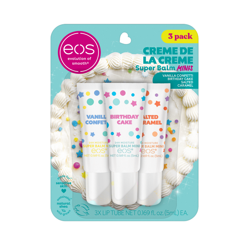 24H Moisture Lip Balm Minis Set - Crème De La Crème 3-Pack