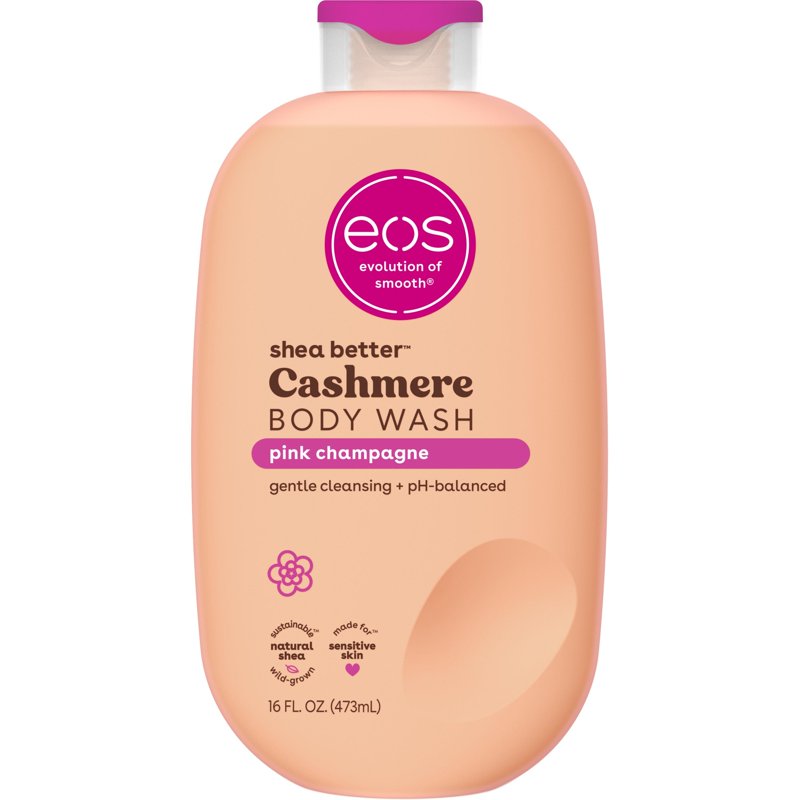 Pink Champagne Body Wash - Creamy Gel Formula, 16 fl oz
