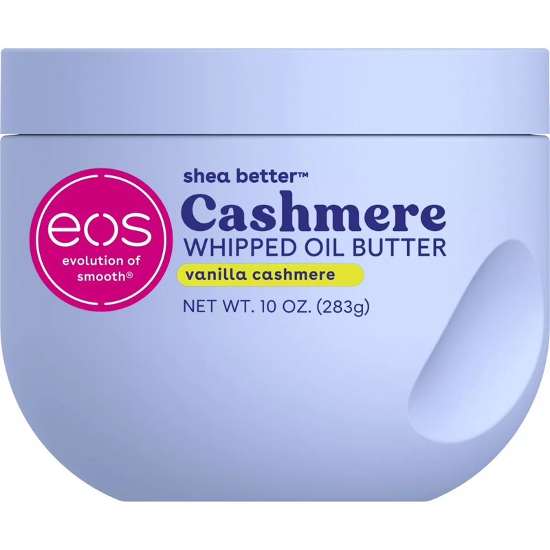 Vanilla Cashmere Whipped Body Butter - 72 Hour Moisturizing Skin Cream, 10 oz