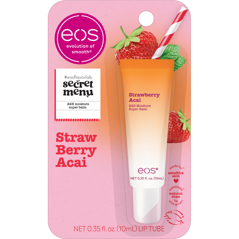 Strawberry Acai Lip Balm & Sleeping Mask - 24H Moisture Treatment