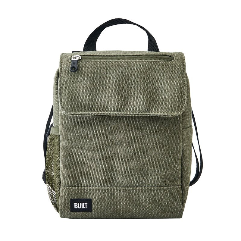 Reusable Lunch Tote - 2 Pack Sage Green Oxford Lunch Sack