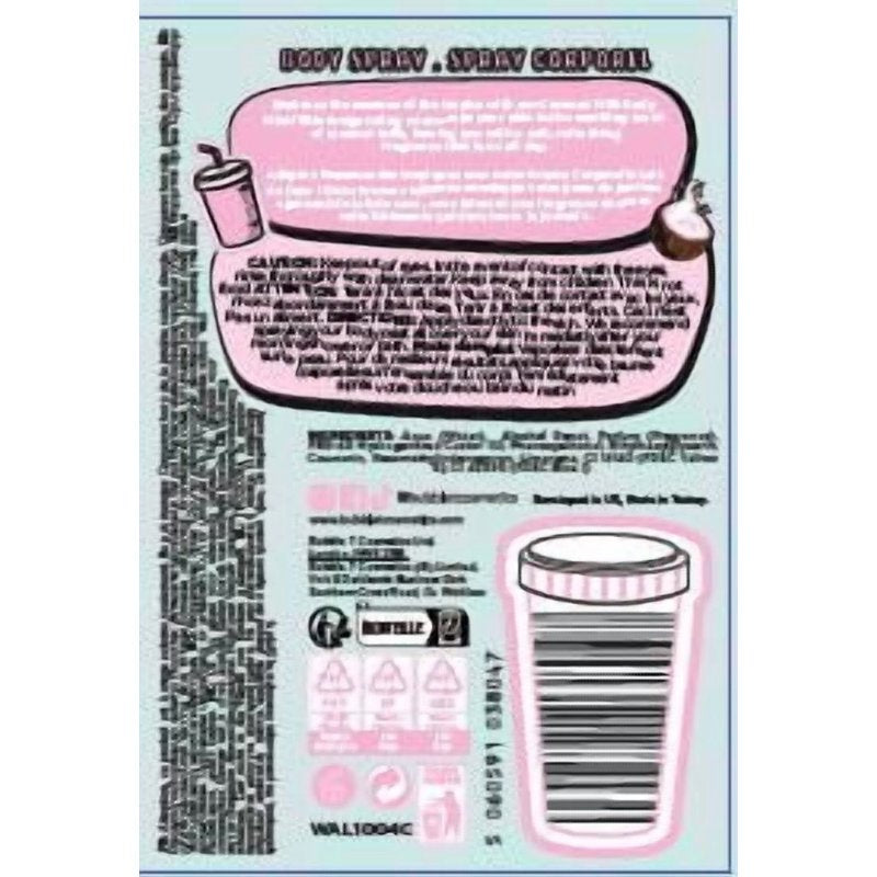 Coconut Milk Body Spray - Sweet & Refreshing Fragrance Mist