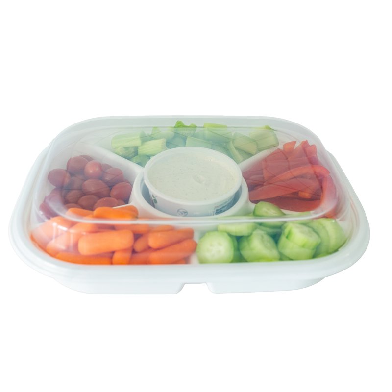 Jumbo Party Tray 2-Pack - Versatile Serving Trays for Events