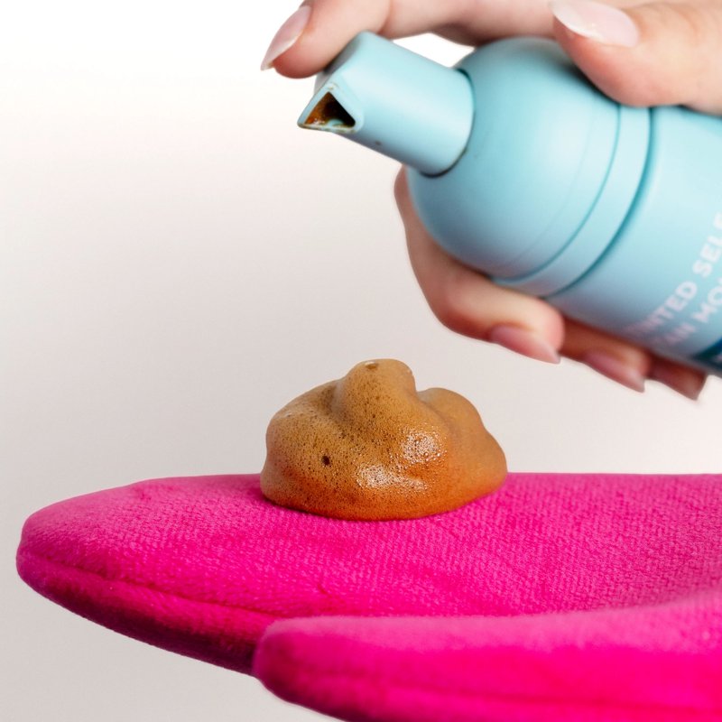 Tinted Self Tanning Mousse with Hyaluronic Acid & Vitamin C - 5.07 fl oz
