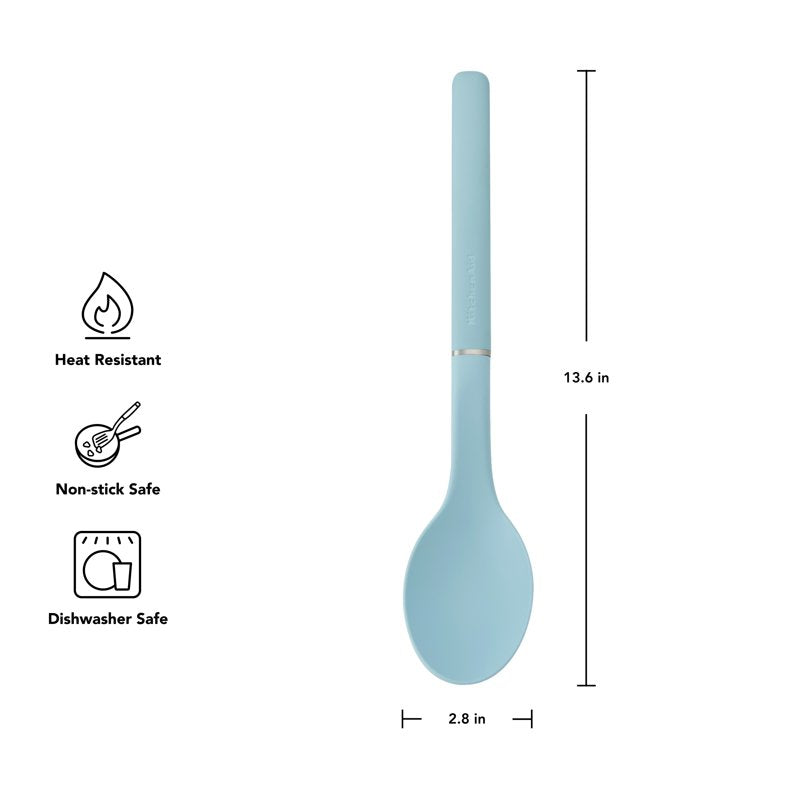 3-Piece Cooking Utensils Set with Ergonomic Handles - Mineral Water