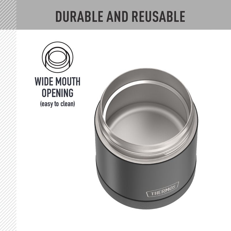 10 oz Vacuum Insulated Food Jar - Matte Black