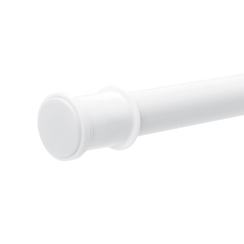 Adjustable Tension Shower Curtain Rod - No-Drill, White, 44-72 Inches Variation of THIS Listing