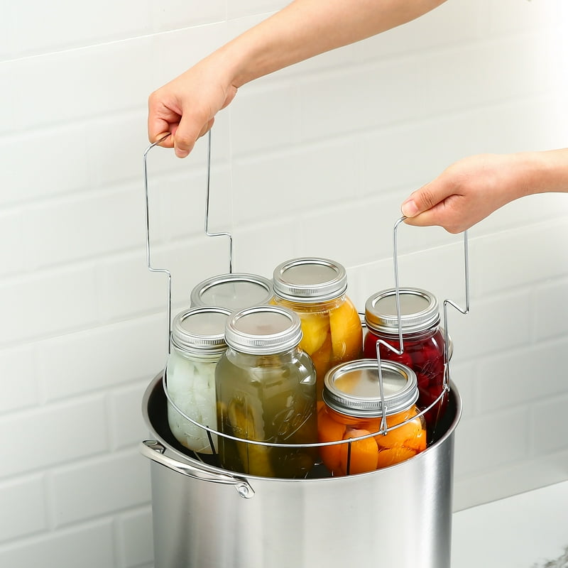 21.5 Quart Stainless Steel Water Bath Canner with Rack
