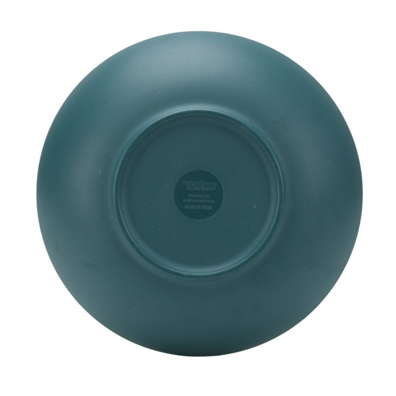 Reactive Blue 36 oz Bamboo Melamine Dinner Bowl - 8.7"