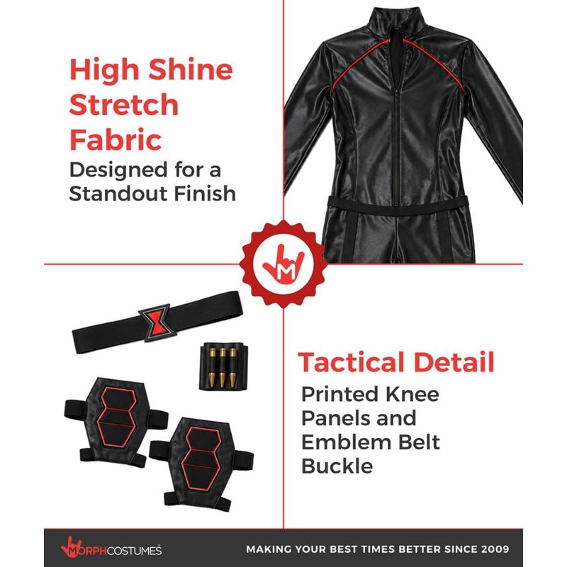 Women’s Combat Superhero Bodysuit Halloween Costume - Medium (Variation M)