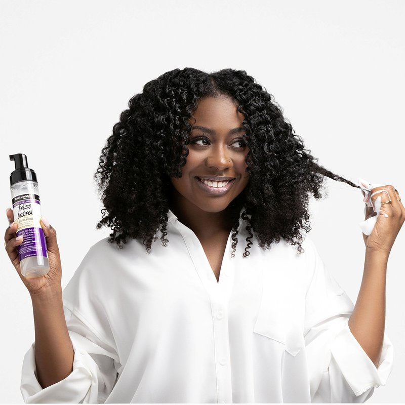 Frizz Patrol Anti-Poof Twist & Curl Setting Mousse - 2 Pack