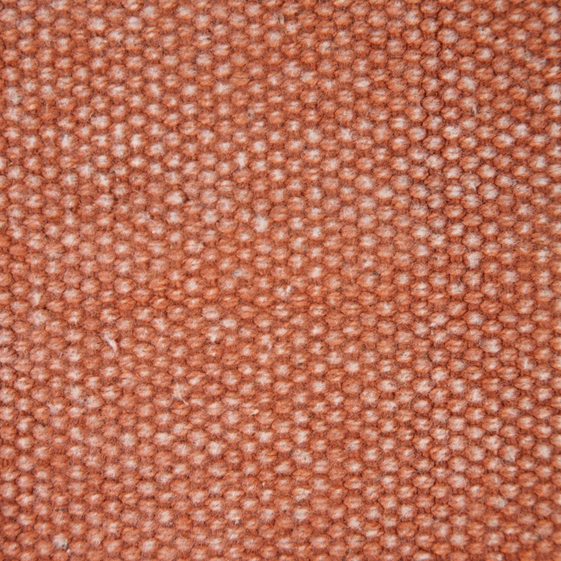 20x20 Orange Cotton Fringed Throw Pillow - Decorative Accent Cushion