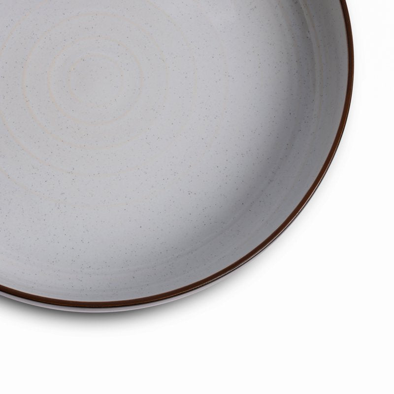 Ceramic Serve Round Bowl - Beth Collection, 3 Pack
