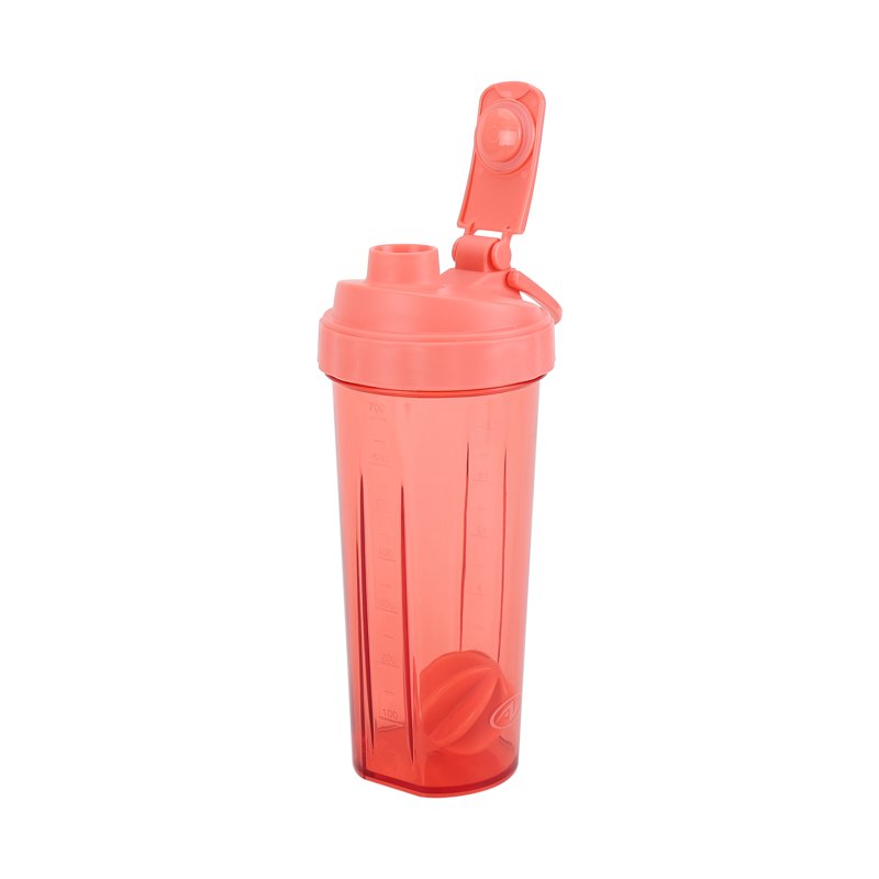 24 oz Tritan Fitness Shaker Bottle - BPA-Free, Red