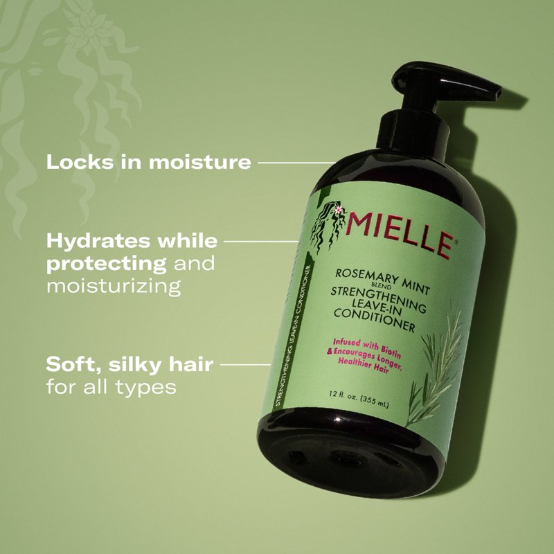 Rosemary Mint Strengthening Leave-In Conditioner with Biotin - 12 fl. oz.