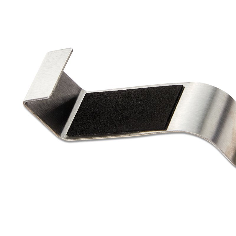 Over-the-Cabinet Stainless Steel Towel Holder - Single, 9 Inch