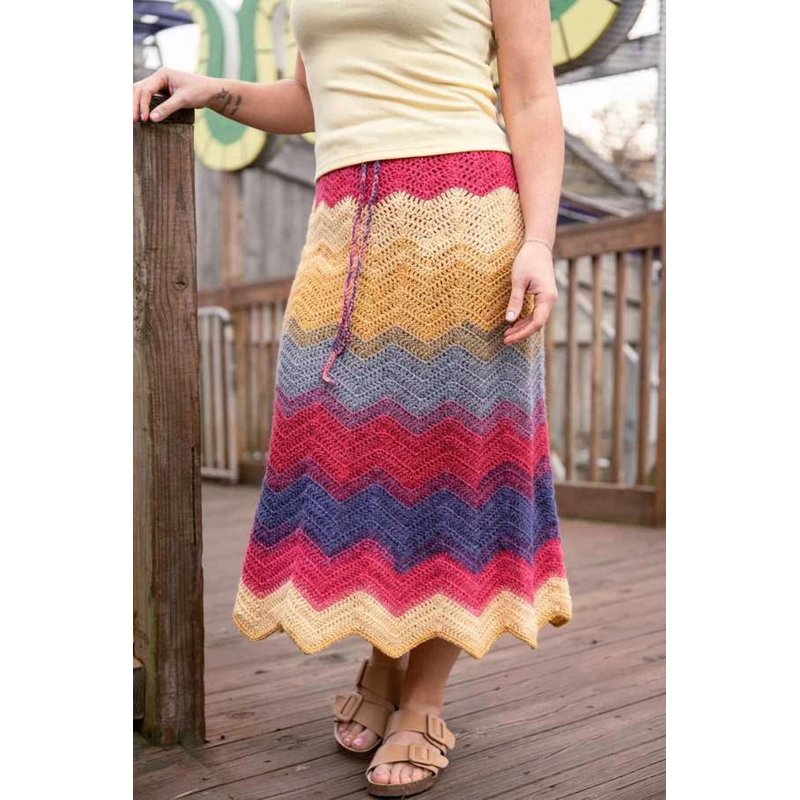 Lion Brand Mandala Ombre Harmony Yarn - Medium Acrylic Multi-Color Skein