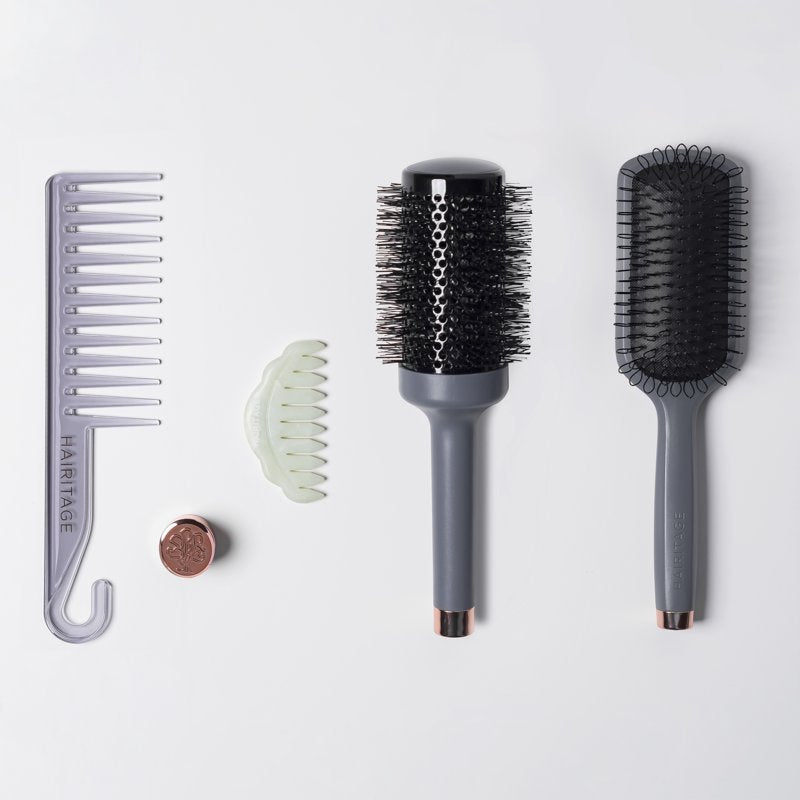 Jade Comb Scalp Massager for All Hair Types | Good Vibes Hair Tool