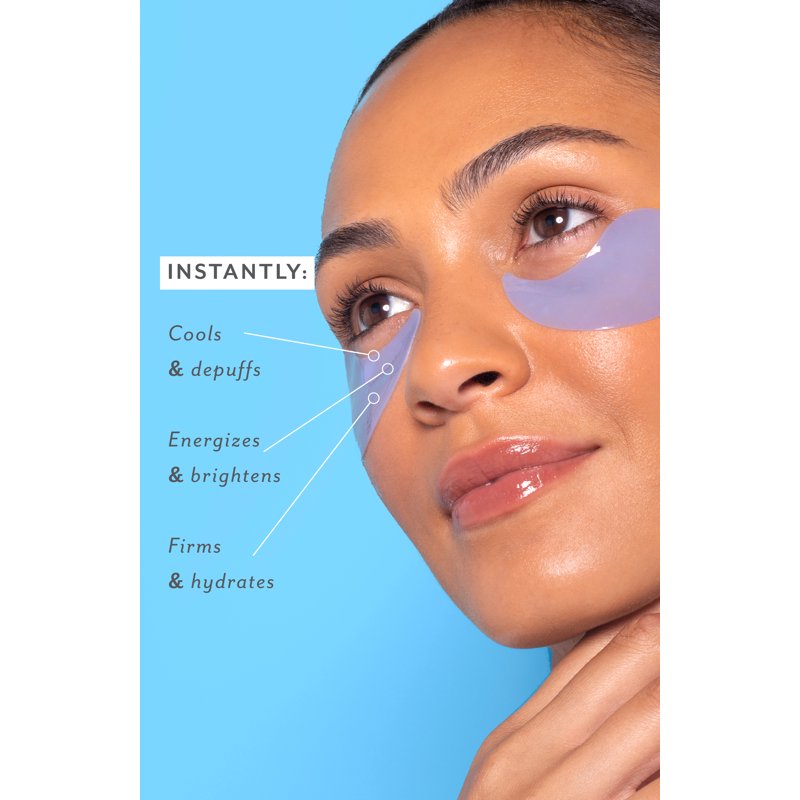 Firming Under Eye Mask Gels with Peptides and Bakuchiol, 5 Pairs