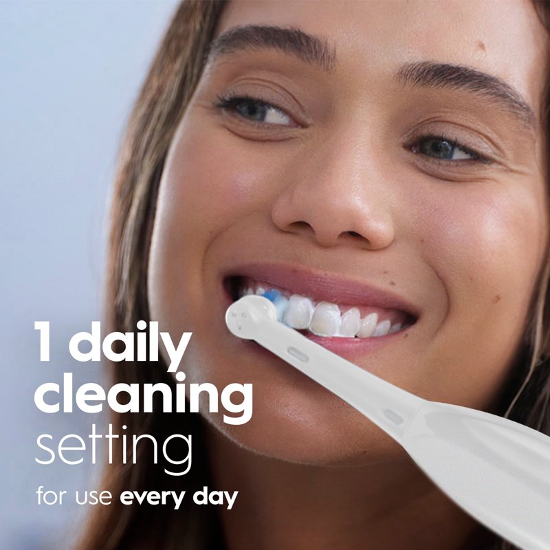 Easy Clean Battery Powered Electric Toothbrush with Round Brush Head