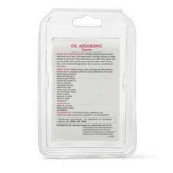 Oil Absorbing Sheets for Face, Fragrance-Free Blotting Paper, 100 Count