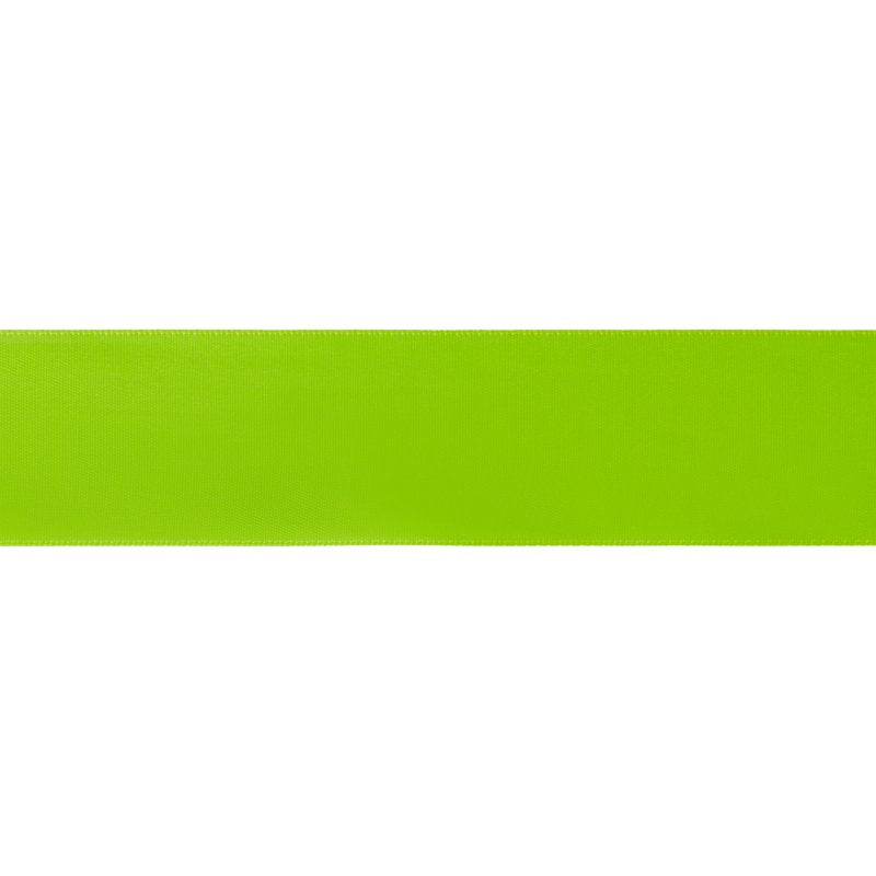 (3 Pack) Offray Double Face Satin Ribbon - Chartreuse Green 1.5 Inch Craft Trim - 12 Feet, Variation of Green, 3 Pack
