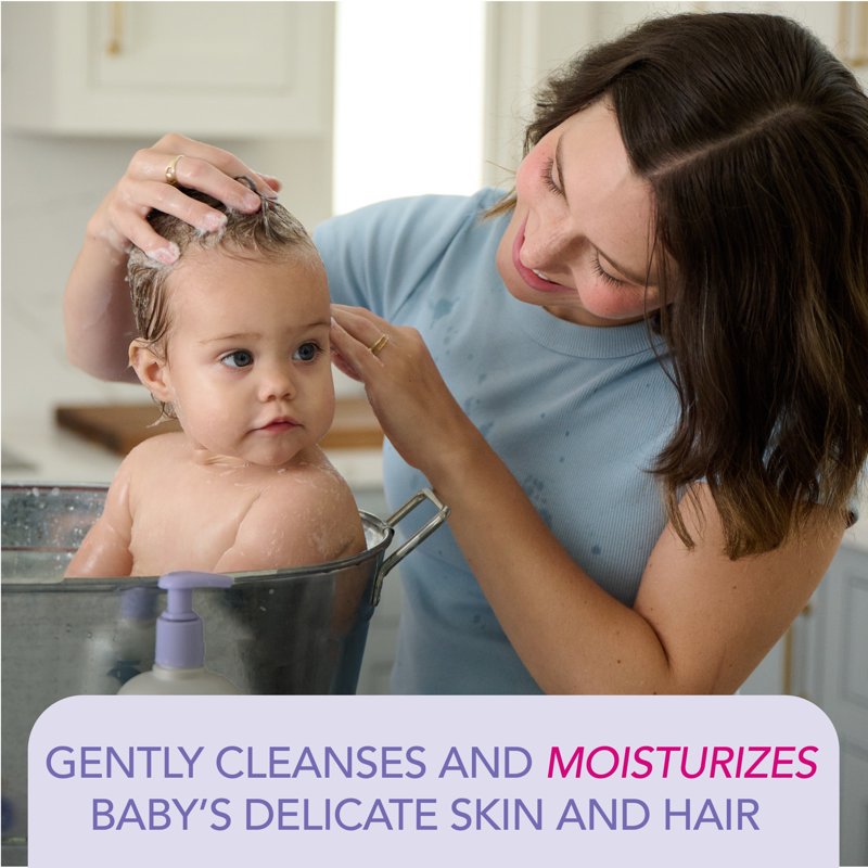 Calming Head to Toe Foaming Wash - Tear-Free Baby Shampoo & Body Wash