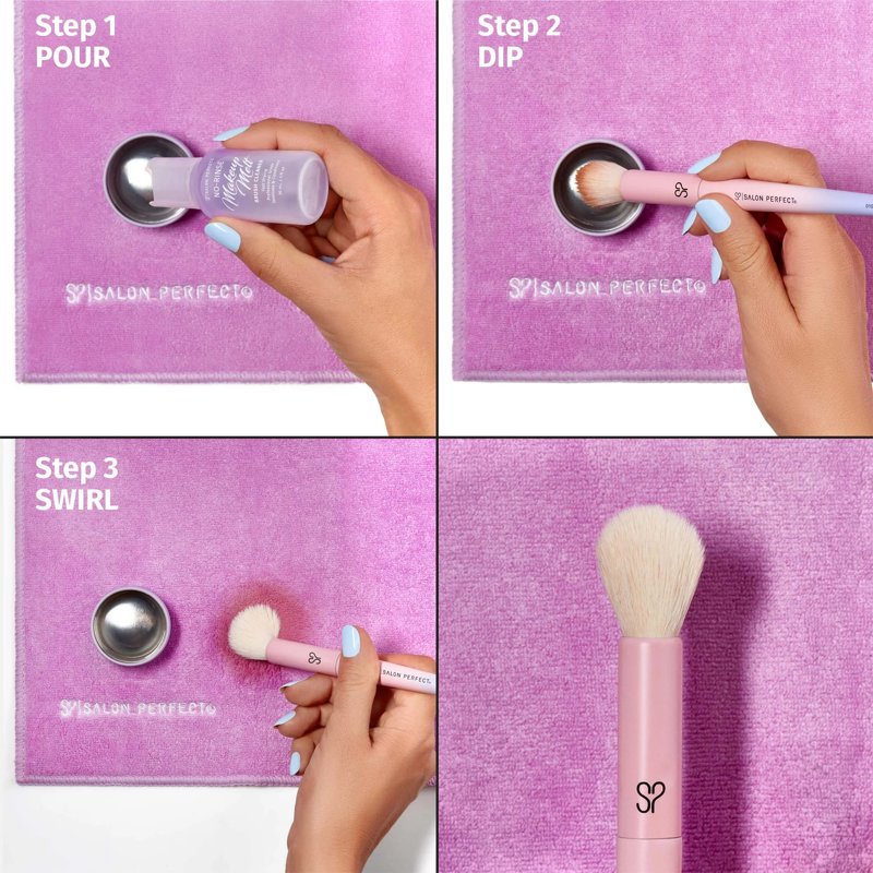 No Rinse Makeup Brush Cleaner - 6.5 fl oz Solution