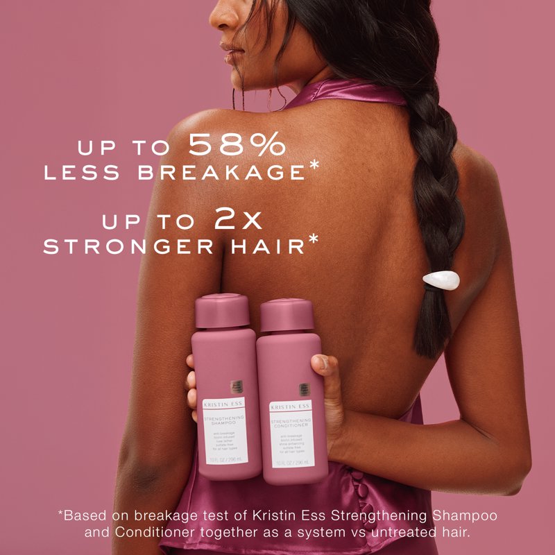 Strengthening Shampoo - 10 oz Biotin Infused, Sulfate-Free