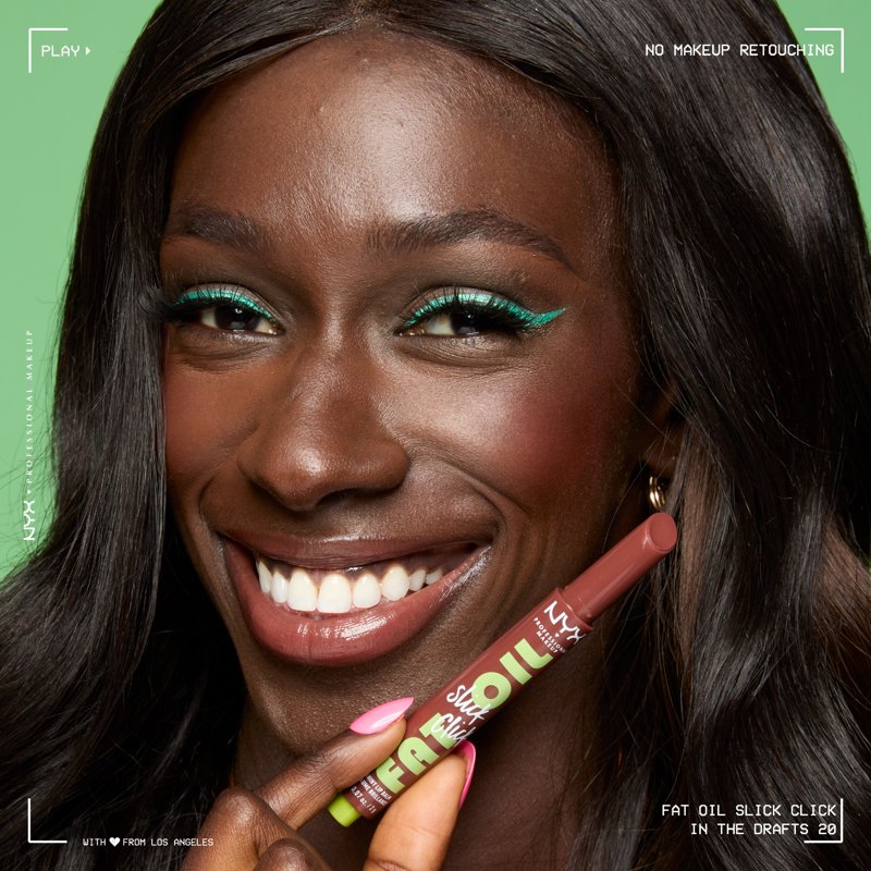 Hydrating Tinted Lip Oil Balm - Vegan Moisturizing Gloss with Plant Oils