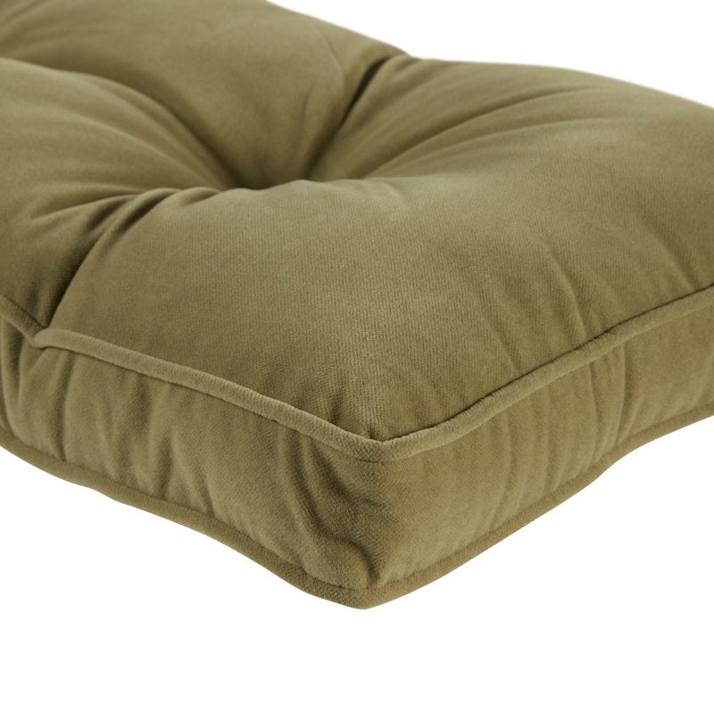 Moss Microfiber Kitchen Nook Cushion Set - 4-Piece by Greendale