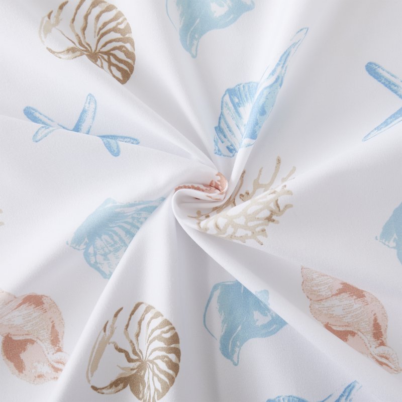 Kids Seashells Coral Seahorse Full Sheet Set - Seashells Variation