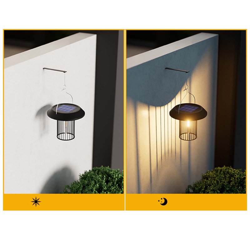 Solar Lanterns Outdoor Waterproof Hanging Garden Lights - Patio Yard Decor