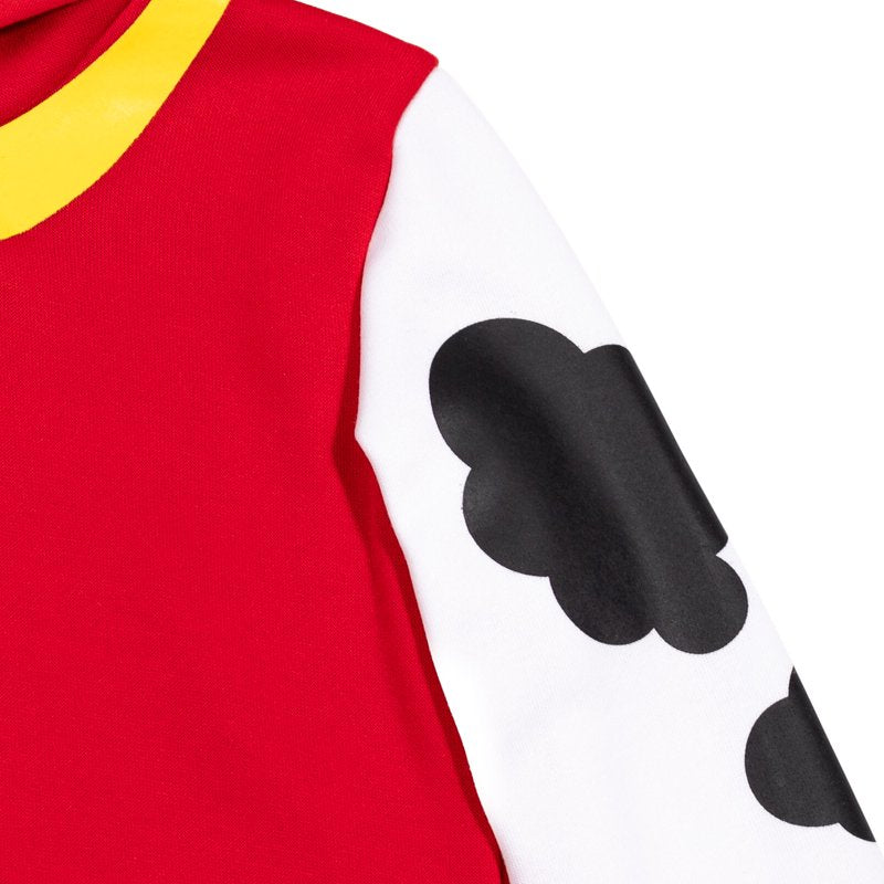 Toddler Paw Patrol Marshall Fleece Hoodie - 2T Costume Pullover for Kids